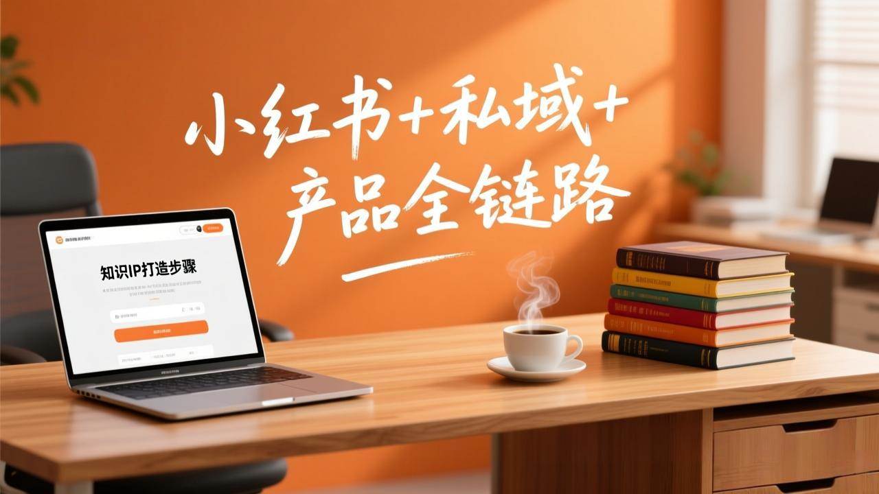 （17207期）个人IP系统变现课2026，小红书+私域+产品全链路，手把手教你打造年入百万的知识IP