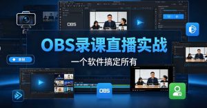 （6期）OBS 录课直播全能实战课