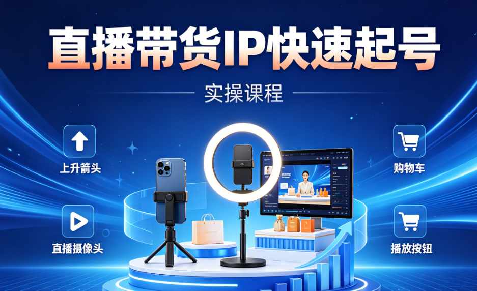 （7期）直播带货IP快速起号实操课