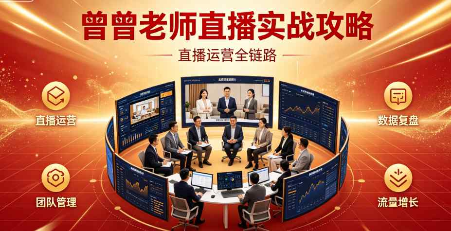 （7期）曾曾老师直播实战攻略