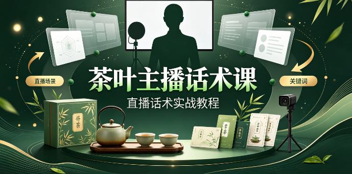 （9期）茶叶主播话术课