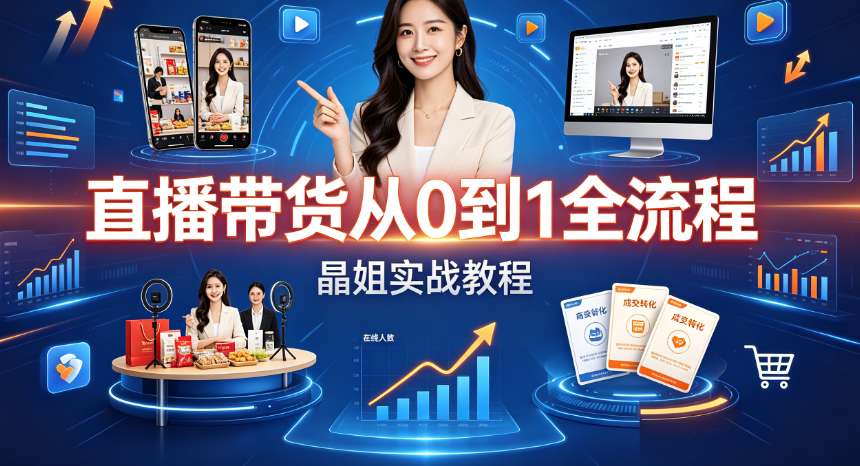 （8期）直播带货从0到1全流程