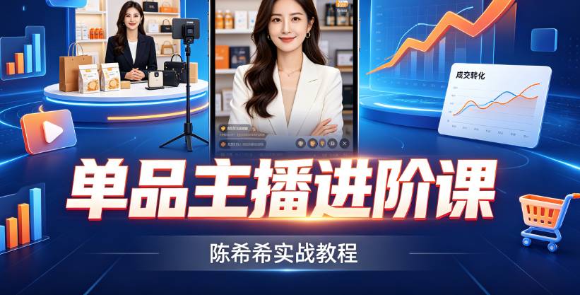 （8期）单品主播进阶课
