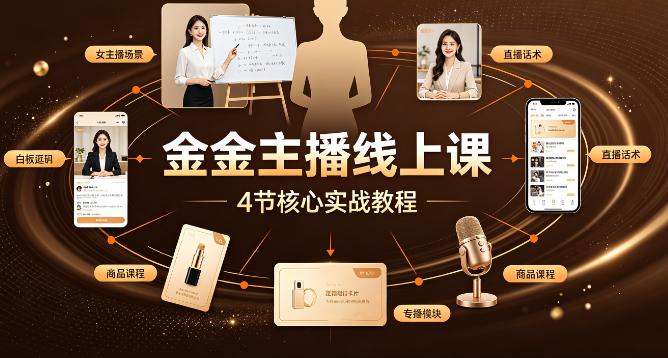 （9期）金金主播线上课