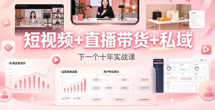 （8期）美业门店直播系统课