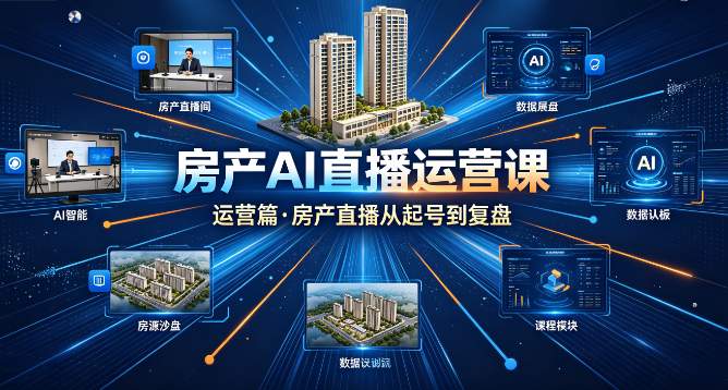 （9期）房产AI直播运营课