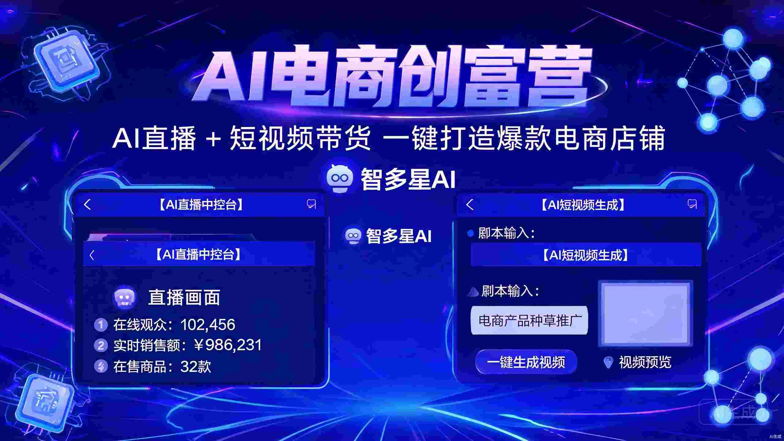 抖音绿幕直播带货实战课