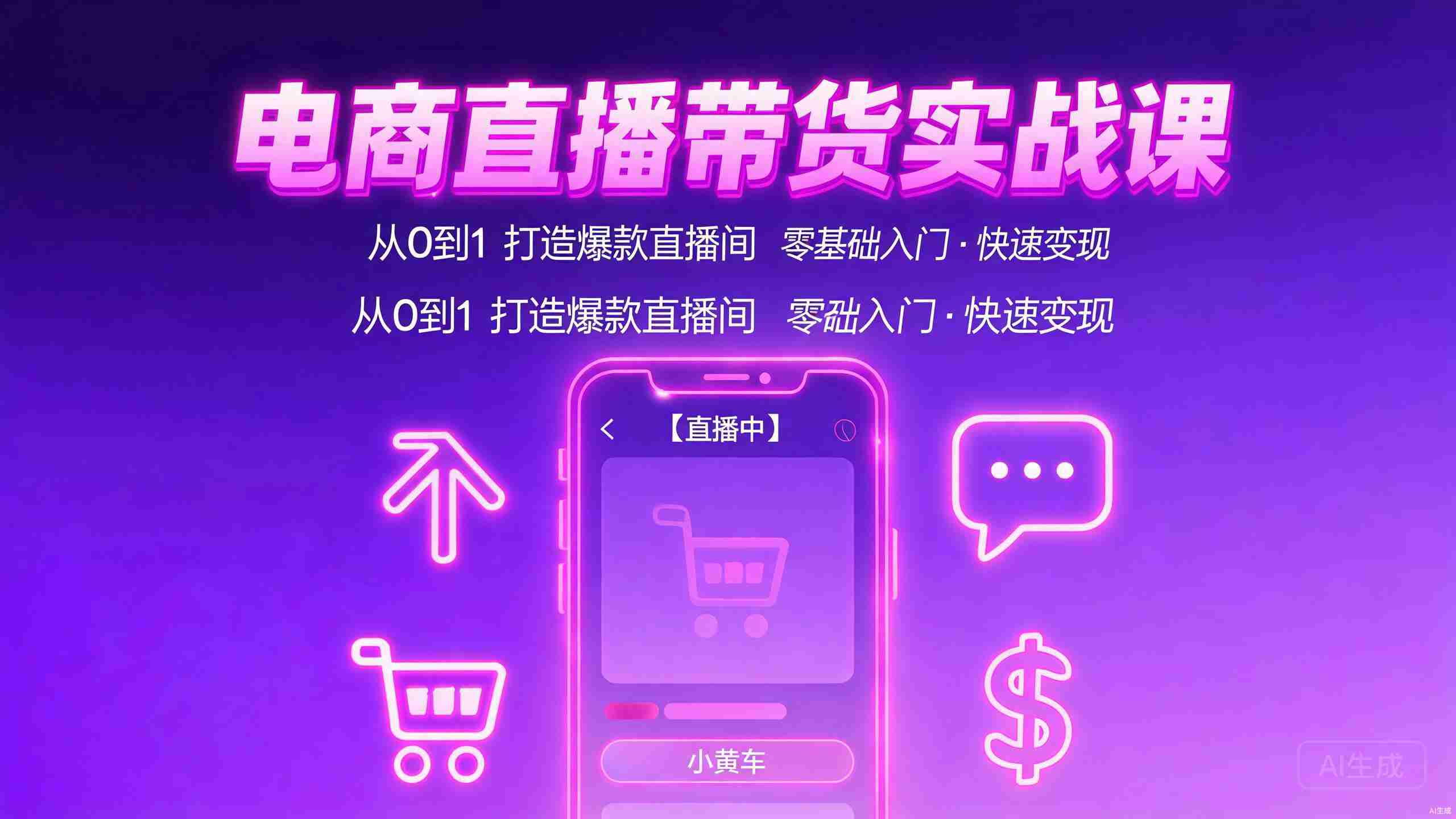 （10期）同城直播实操班