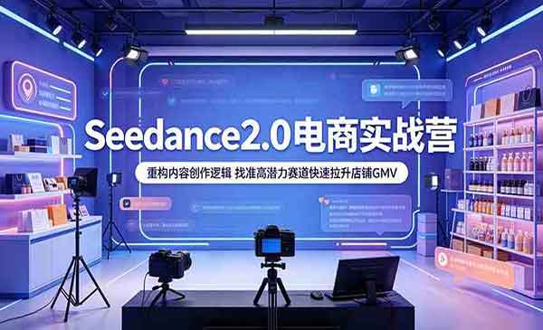 （三网1019期）Seedance2.0电商实战