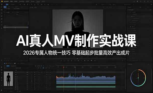 （三网1036期）AI真人MV制作实战