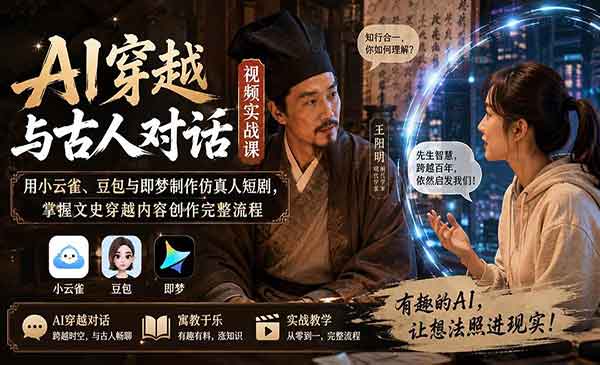 （三网104期）文史穿越内容创作
