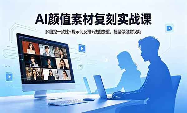 （三网1057期）AI颜值素材复刻