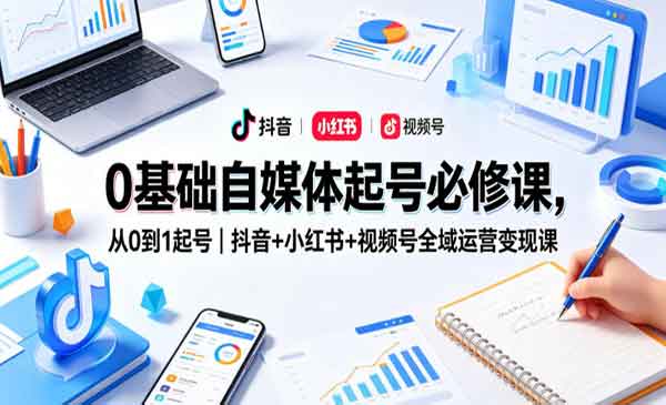 （三网1061期）0基础自媒体起号
