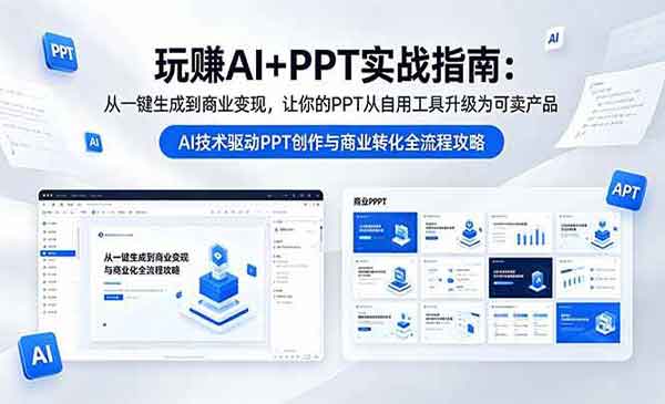 （三网1066期）玩赚AI+PPT实战