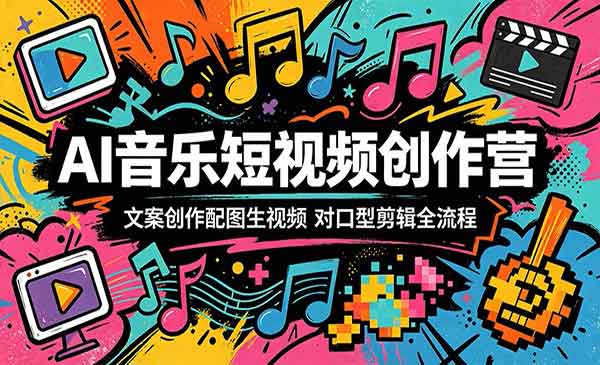 （三网1069期）AI音乐短视频创作营