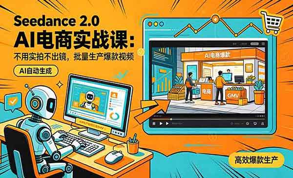 （三网1073期）Seedance2.0 AI电商实战