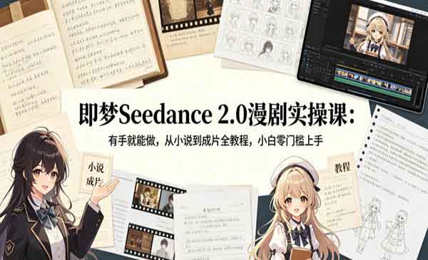 （三网1096期）即梦Seedance 2.0漫剧