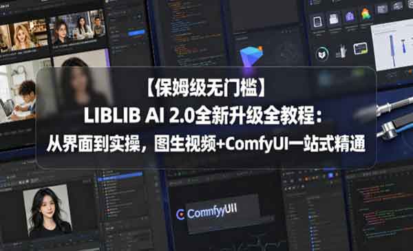 （三网1103期）ComfyUI一站式精通