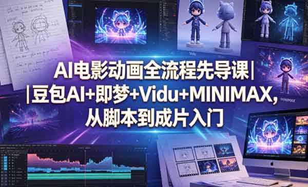 （三网1137期）AI电影动画全流程