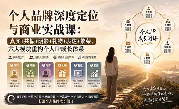 （三网114期）个人品牌深度定位与商业实战