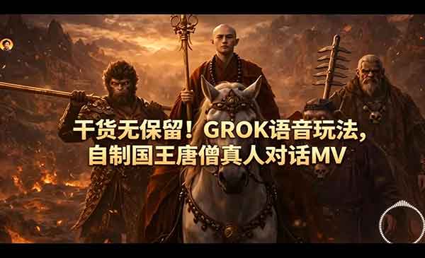 （三网1145期）GROK语音玩法