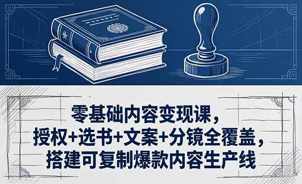 （三网1158期）可复制爆款内容生产线