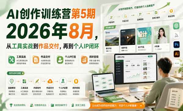 （三网117期）AI创作训练营第5期