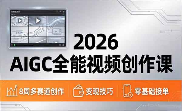 （三网1178期）AIGC全能视频创作