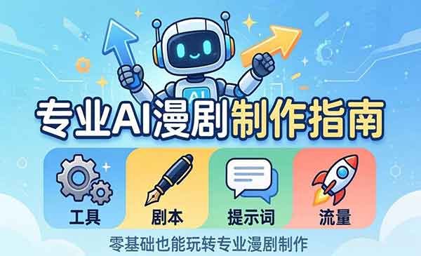 （三网1185期）专业AI漫剧制作指南