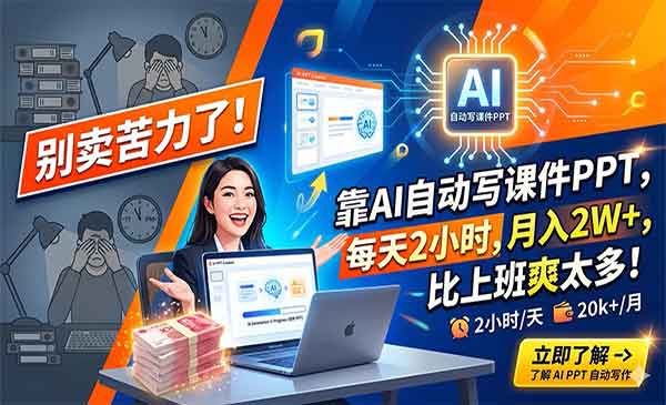 （三网1211期）AI自动写课件PPT