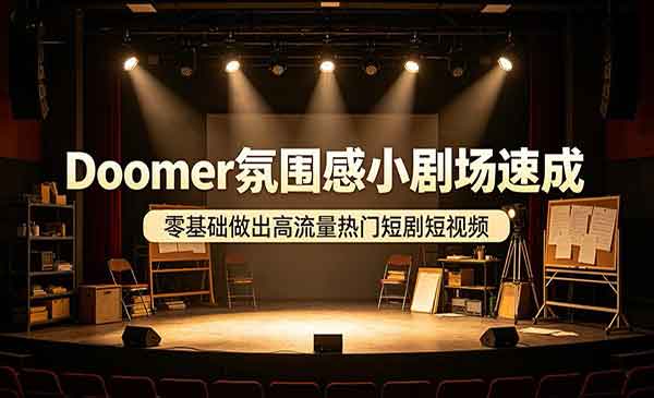 （三网1221期）氛围感小剧场速成