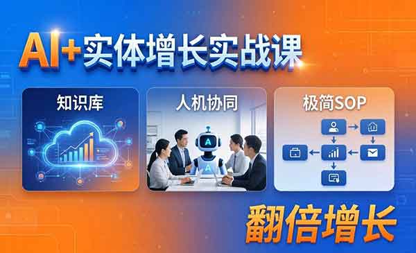 （三网1223期）AI+实体增长实战