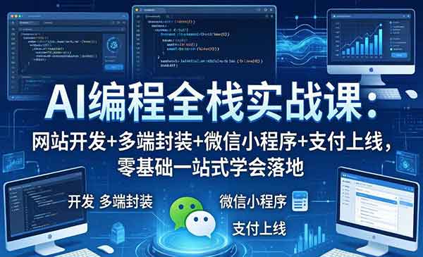 （三网1264期）AI编程全栈实战课