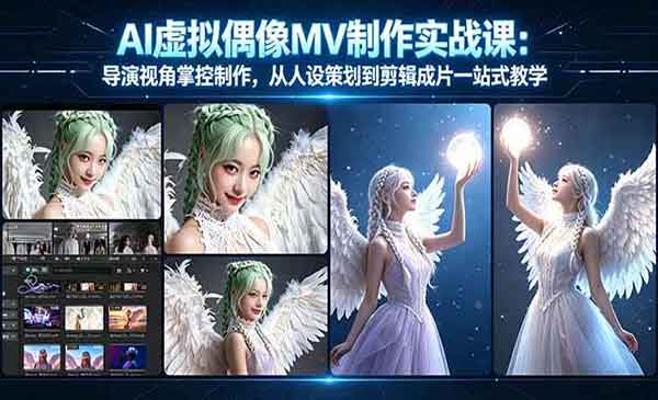 (三网1297期)AI虚拟偶像MV制作
