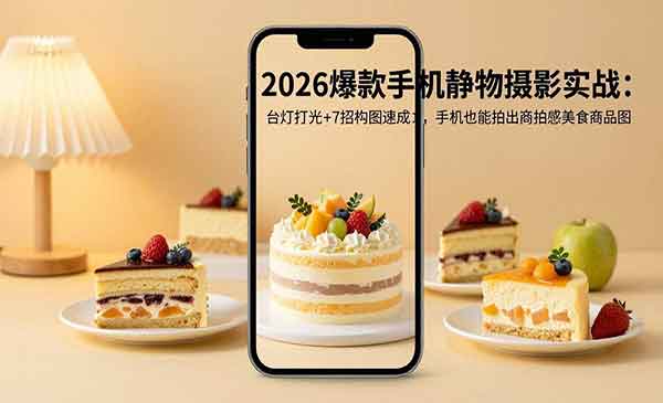 (三网1299期)爆款手机静物摄影