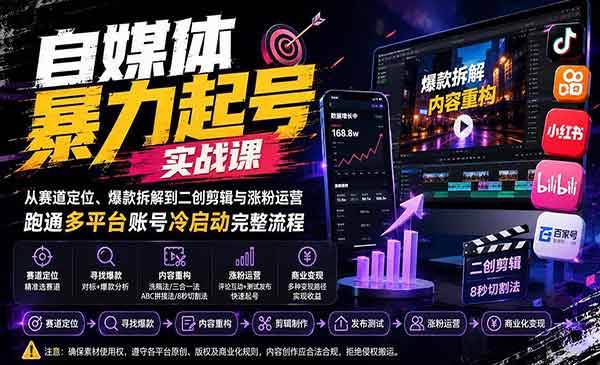 （三网130期）自媒体暴力起号
