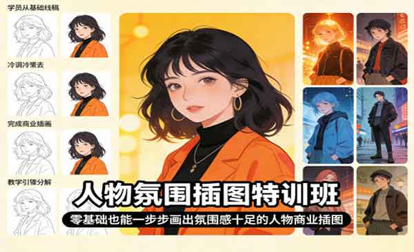 （三网1301期）人物氛围插图特训班