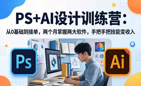 （三网1321期）PS+AI设计训练营