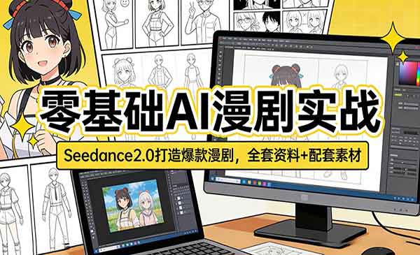 （三网1340期）AI打造爆款漫剧