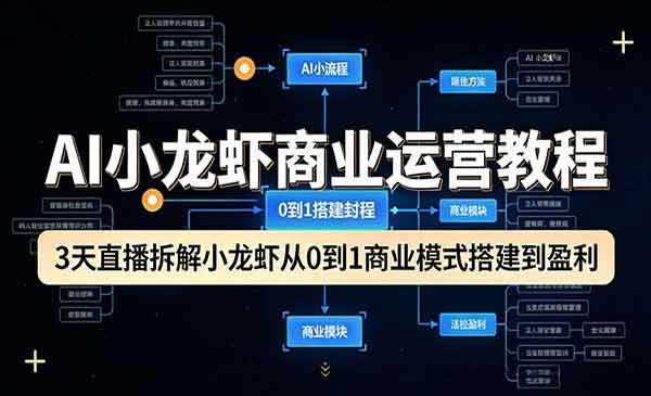 （三网1343期）OpenClaw商业运营