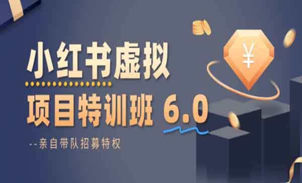 （三网1383期）小红书虚拟项目特训