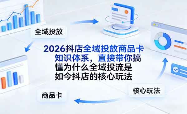 （三网1452期）抖店全域投核心玩法