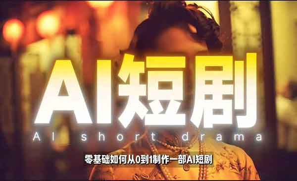 （三网1464期）AI高流量真人感短剧