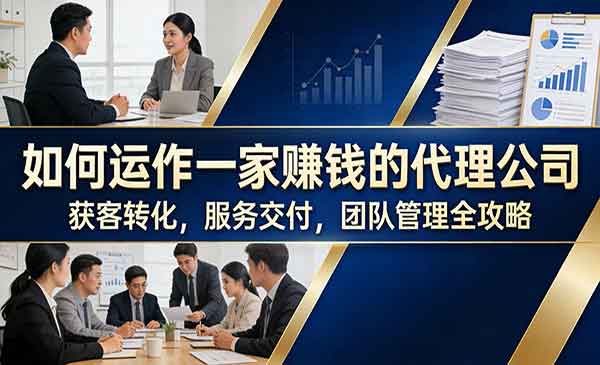（三网1471期）运作一家赚钱的公司