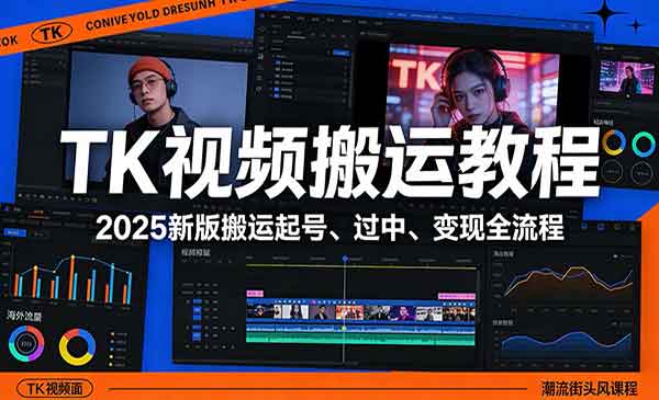 （三网1474期）TK视频搬运起号
