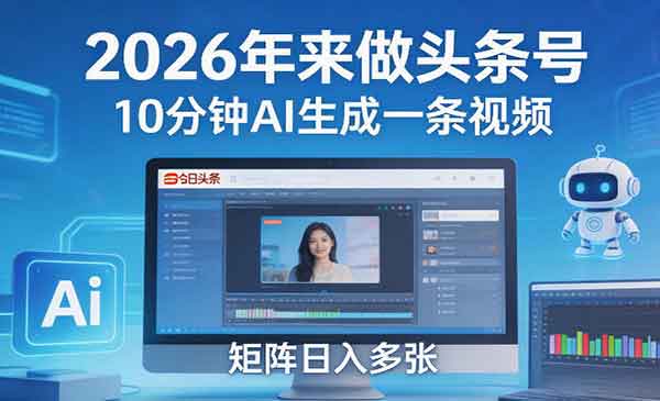 （三网1483期）头条号AI矩阵玩法