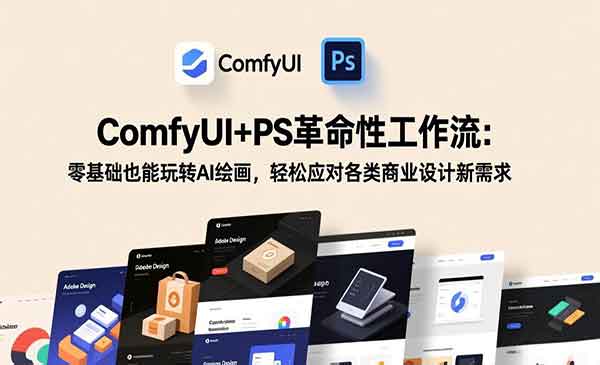 （三网1489期）ComfyUI+PS工作流