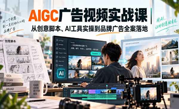 （三网16期）AIGC广告视频实战