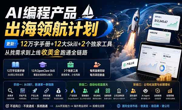 (三网165期)AI编程产品出海