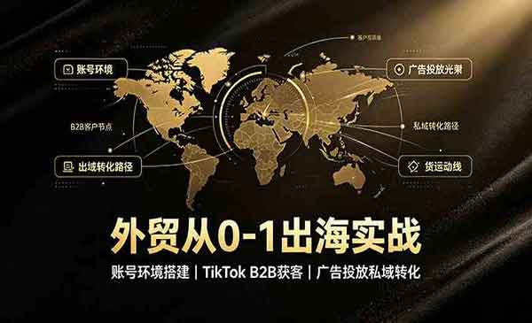 （三网179期）外贸从0-1出海实战